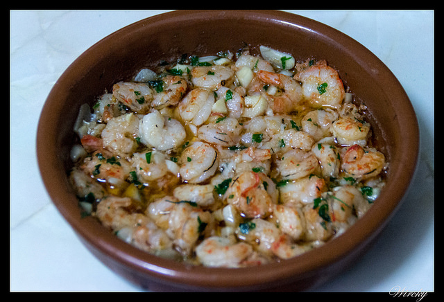 Gambas al ajillo