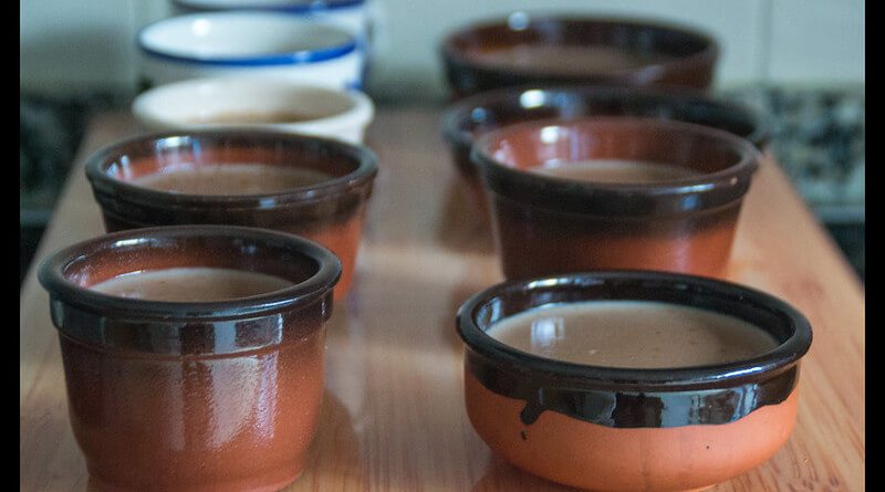 Receta de natillas de chocolate