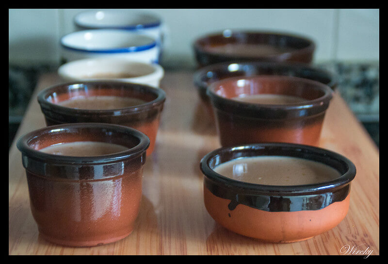 Receta de natillas de chocolate