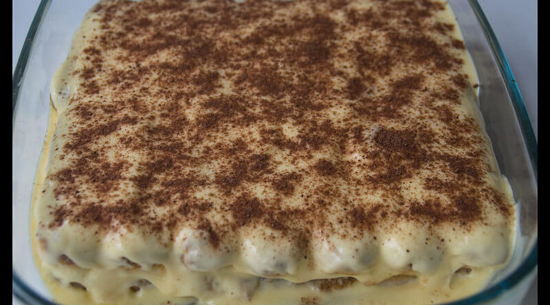 Receta de tiramisú casero italiano